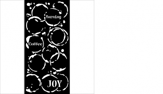 Stamperia - Stencil 12x25cm - Furry Friends - CoffeePrints