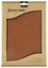 Leather sheet A4- Light Brown
