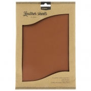 Leather sheet A4- Antique Bronze