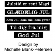 Stemplr med Juletekster