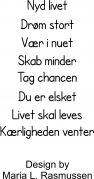 Sm&aring; tekster