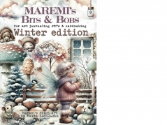 MAREMI'S Winter Edition &ndash; A4 Kreativt H&aelig;fte til Collage & Art Journaling