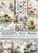 Maremi´s Rice paper - A4 - Set 3