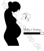 Stempel - Gravid Kvinde