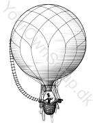 Luftballon-stempel