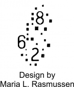 Grafik med tallene 8, 6 og 2