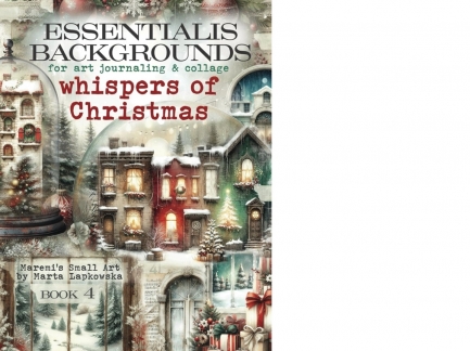 MAREMI'S Whispers of Christmas &ndash; A4 Kreativt Juleh&aelig;fte til Collage & Art Journaling