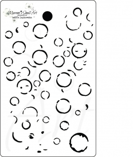 Maremis Small Art - Stencil Dots No 13