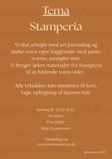 Kursus - Stamperia