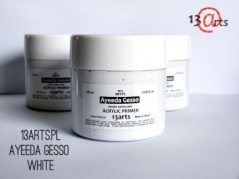 Gesso - tyk hvid akryl primer - 120 ml