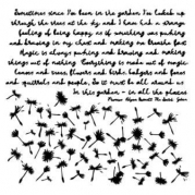 Stencil - Dandelions - 15 x 15 cm