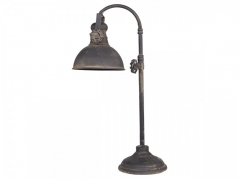 Chic Antique Factory Table Lamp