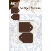 Joy Crafts die - Vintage Flourishes - Labels