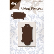 Joy Crafts die - Vintage Flourishes - Label