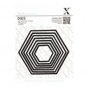 Xcut die - Nesting hexagons