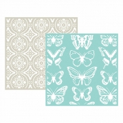 Embossing Folder - Butterfly 15 x15