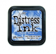 Distress Ink-Faded Jeans