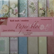 Papirpakke - Joy- Sweet Wedding - 15x15 cm