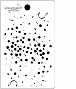 Maremis Small Art - Stencil Tiny Dots No 25