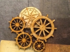 Skibsror og kompas