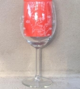 Blomsterglas - Rødvin