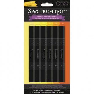 Spectrum Noir Alcohol Markers - Yellows -NY GENERATION