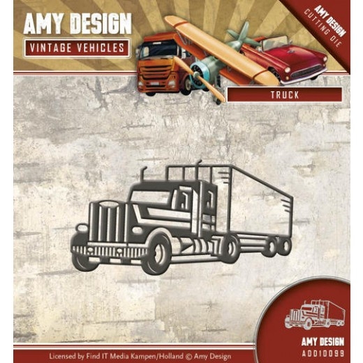 Amy Design die - Vintage Vehicles - Truck
