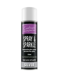 Spray and Sparkle - Silver