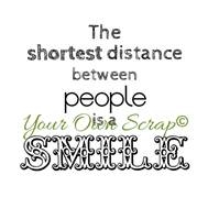 The Shortest Distance 5 x 6 cm