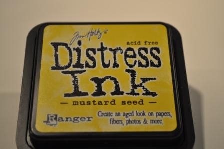 Distress ink - Mustard seed