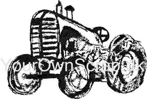 Vintage traktor