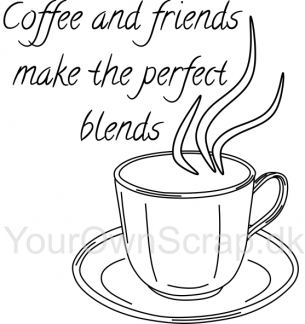  Coffee and Friends - Stempel
