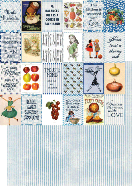 Reprint 30x30 - New England Collection - Small Labels