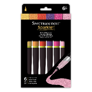 Spectrum Noir-Sparkle-6 pack -Floral Garden